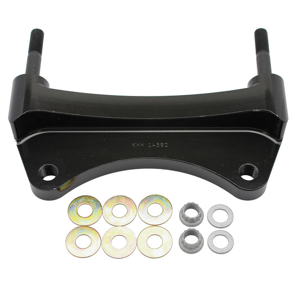 WILWOOD 250-14589 Bracket Kit,Radial,Caliper Mt,Aero6 15.00 Rotor,08-12 Audi A4,A5,S5 Photo-0