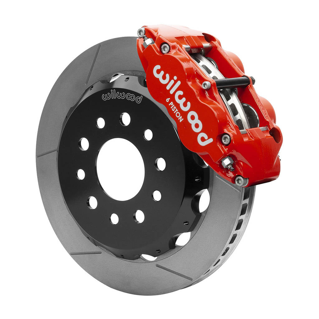 WILWOOD 140-13880-R Kit,Front,Jeep Jk,2007-18,Fnsl6r,12.88 Rotor,Red Photo-0