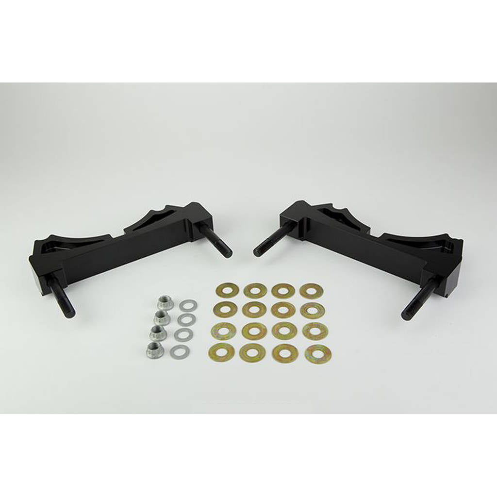 WILWOOD 249-10957L/R Bracket Kit,Caliper Mt,Aero4,Disc/Drum 14.00 Rotor Photo-0