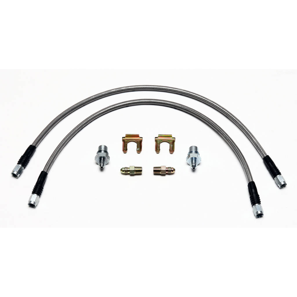 WILWOOD 220-10988 Flexline Kit,Rear,Cobra,20in.,M10x1.0 To 1/8-27 Npt Photo-0