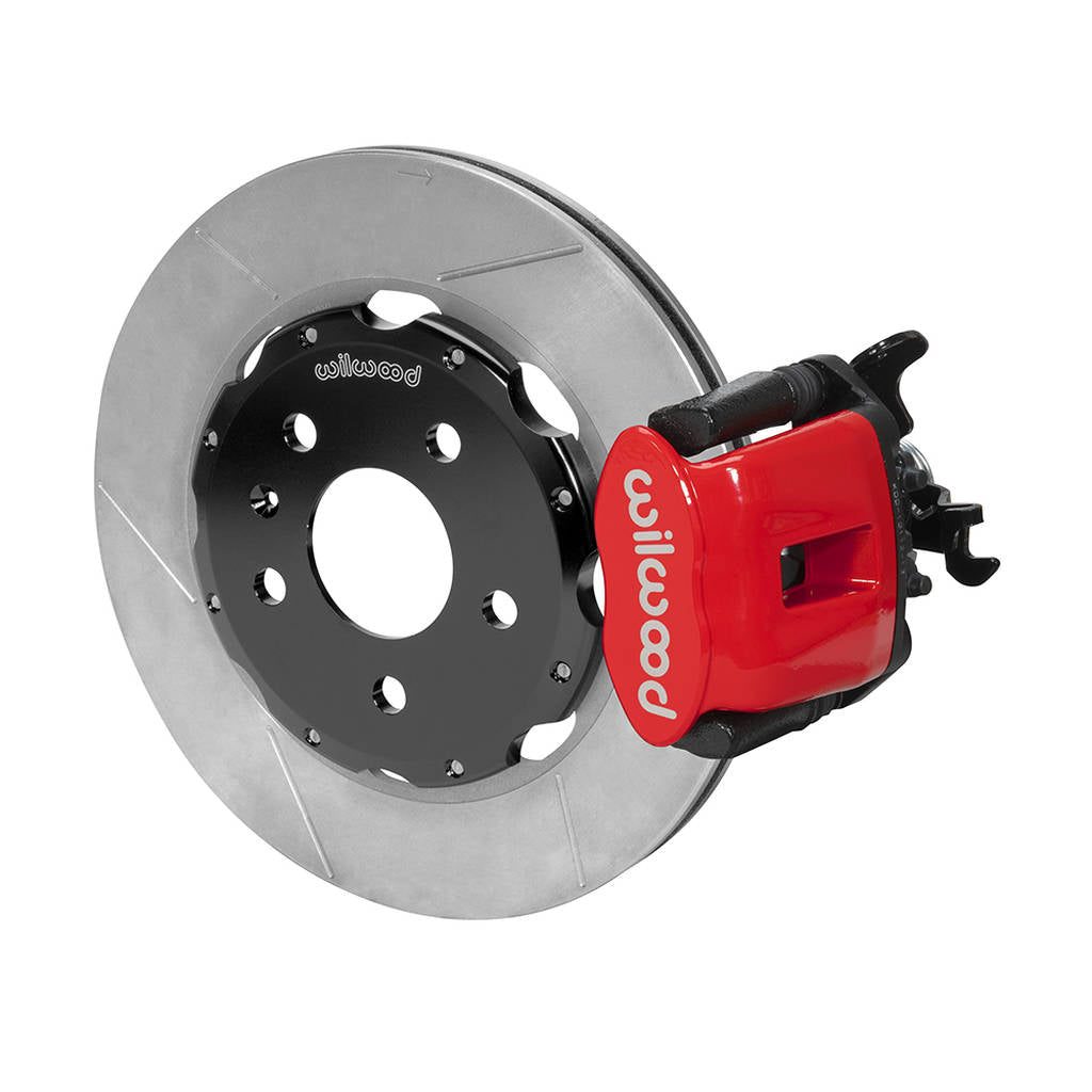 WILWOOD 140-14591-R Kit,Rear,03-08 Audi A4,Cpb,12.19 Rotor Red,W/Lines Photo-0