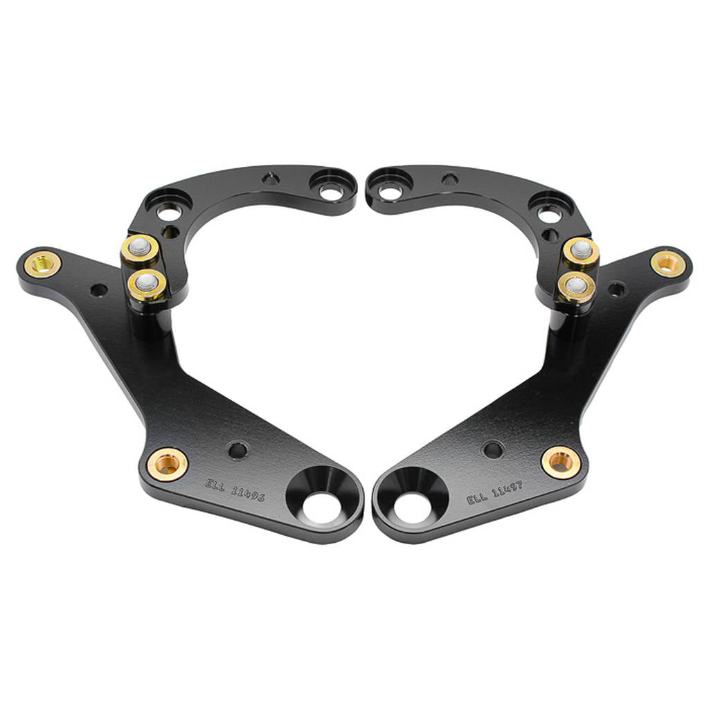 WILWOOD 249-12510/11 Bracket Kit,Spindle,Chevy,Impala 59-64 12.88 Rotor Photo-0