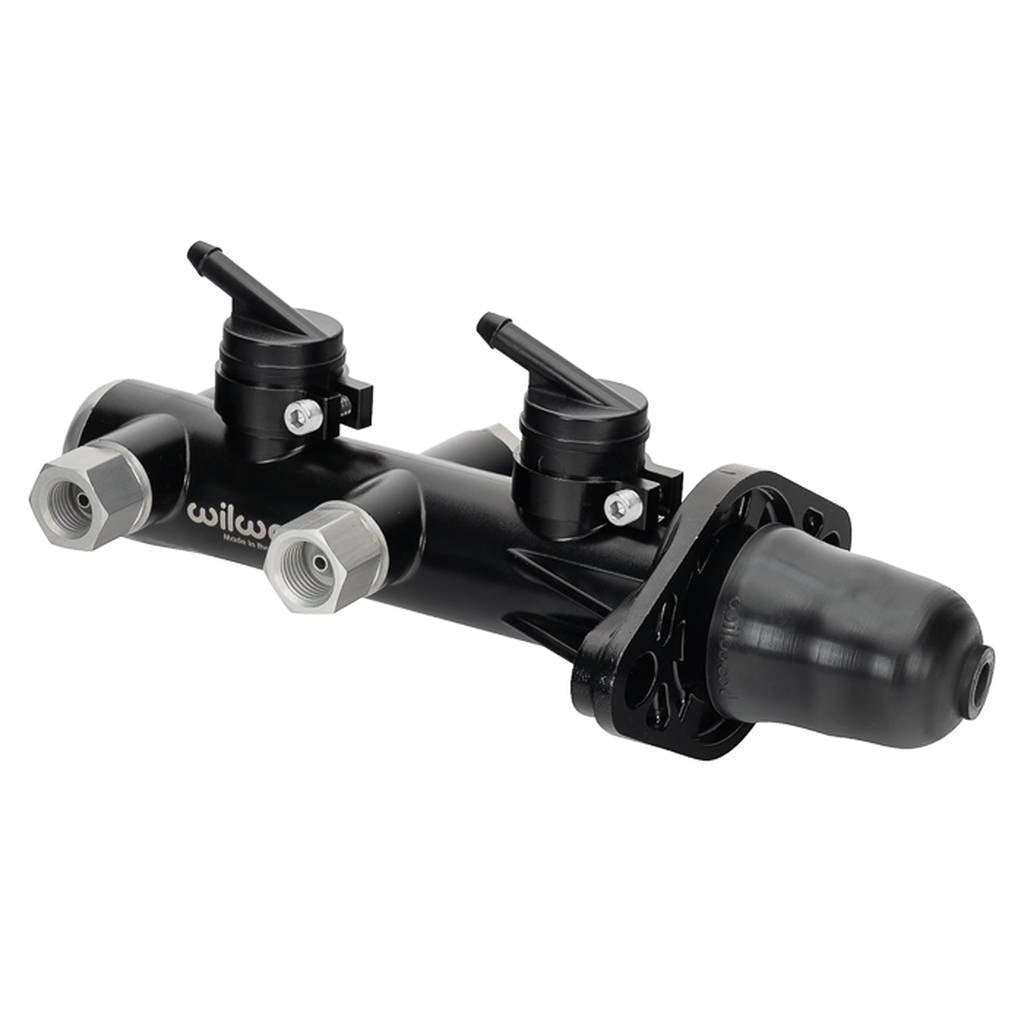 WILWOOD 260-14244-BK M/C,Tandem,Remote,1.12 Dia,Diecast,Dual Outlet,Wilwood,Black Photo-0
