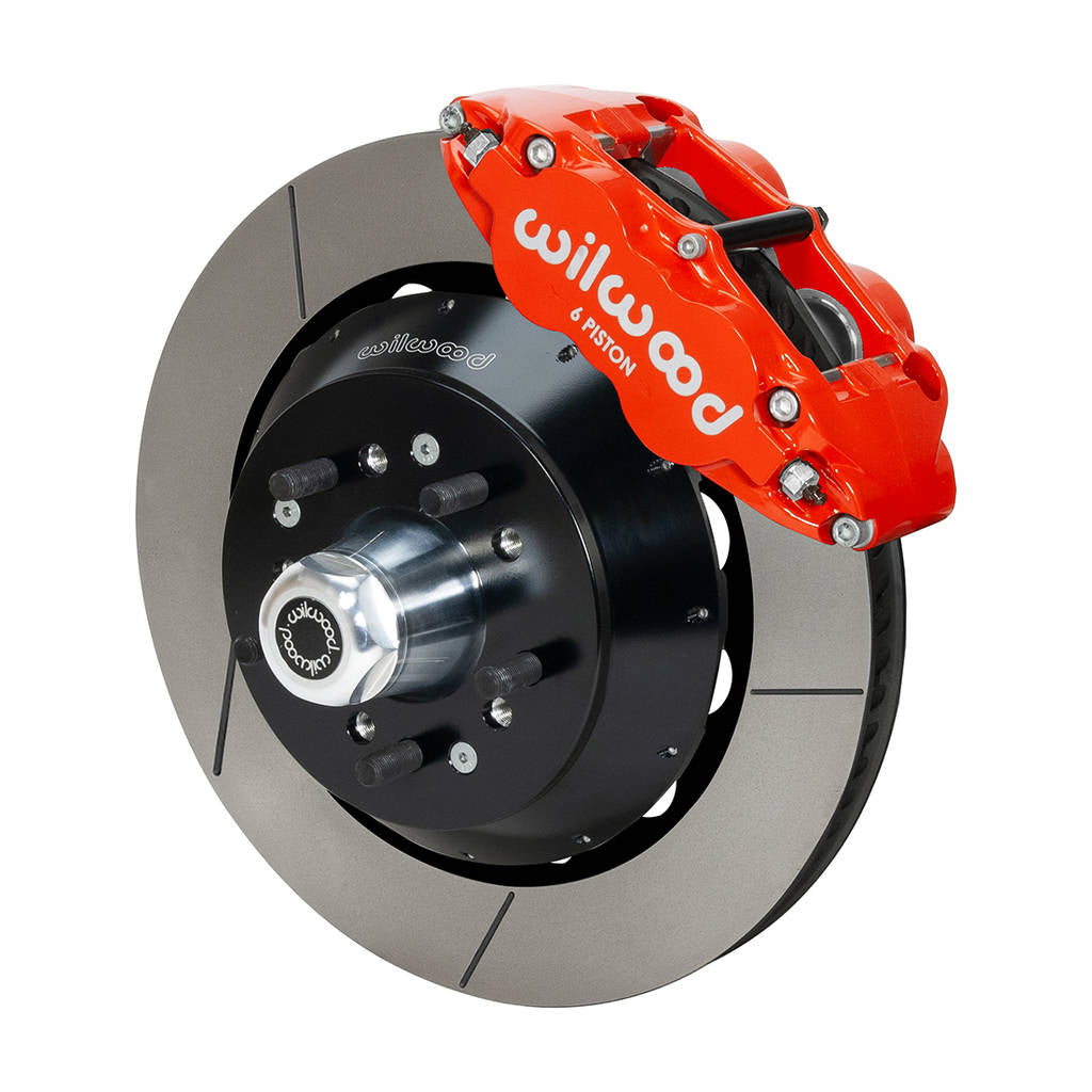 WILWOOD 140-14841-R Kit,Front,68-72 Ford F100 Truck,Fnsl6r 14.00 Rotor,Red Photo-0