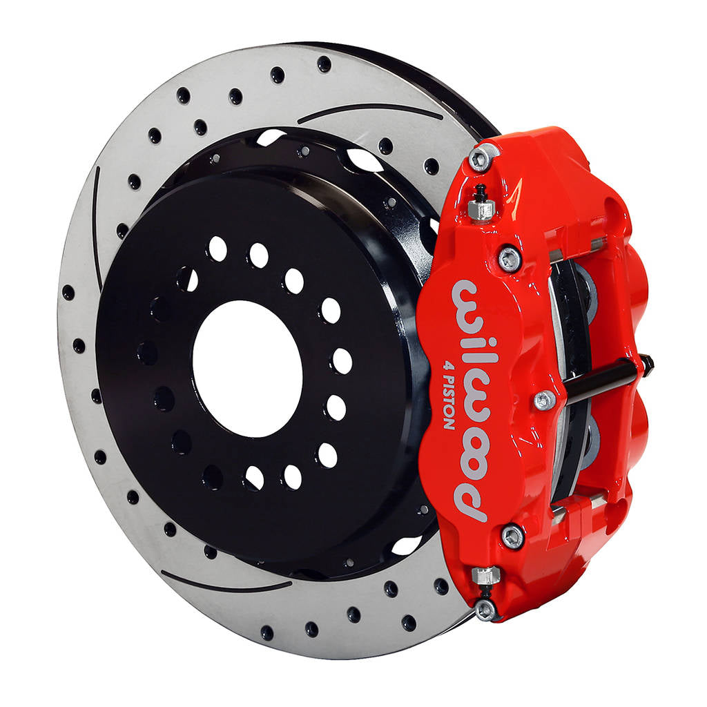 WILWOOD 140-14878-DR Kit,Rear,Mopar/Dana,Green/Snap Ring,2.36 Offset,Fnsl4r,14.00 Rotor,Srp,Red Photo-0