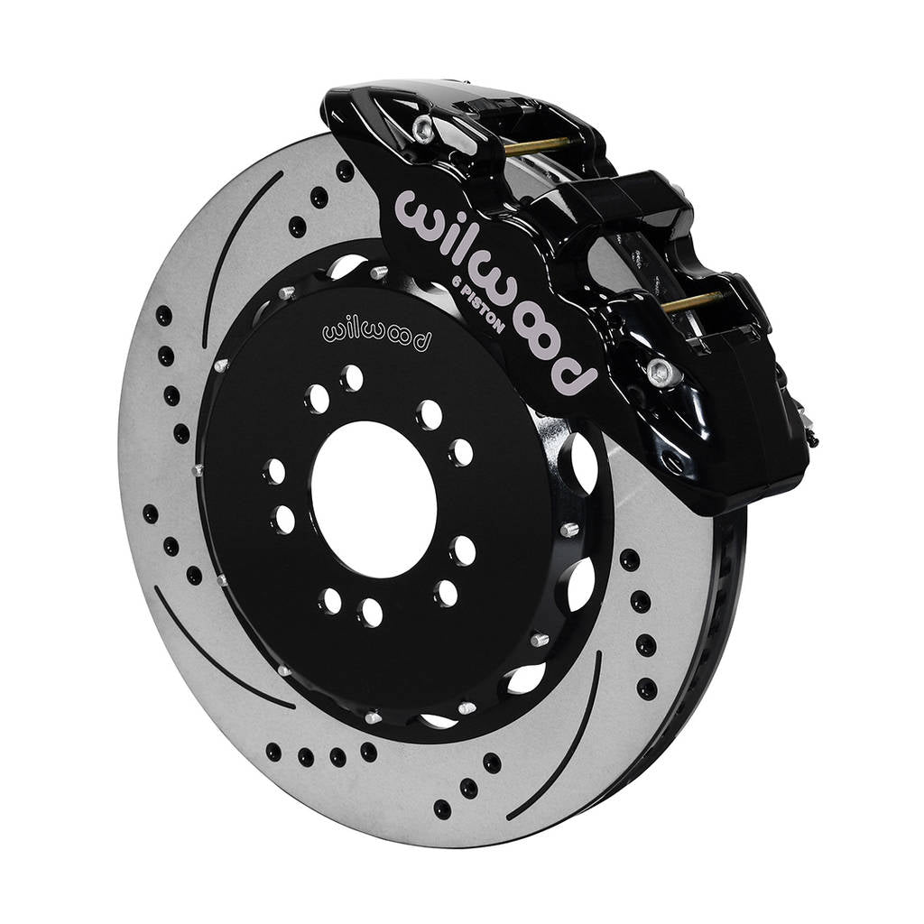 WILWOOD 140-13697-D Kit,Front,C7 Vette 2014-Up,Aero6,14.25 Rotor,Srp,W/Lines Photo-0