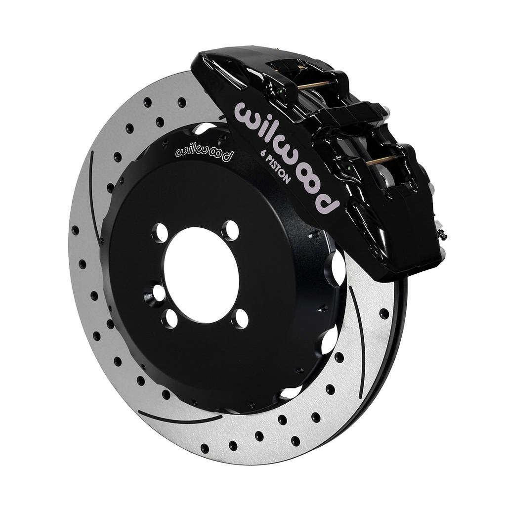 WILWOOD 140-13062-D Kit,Front,Mini Cooper,02-Up,12.88x.81 Srp,Black,W/Lines Photo-0