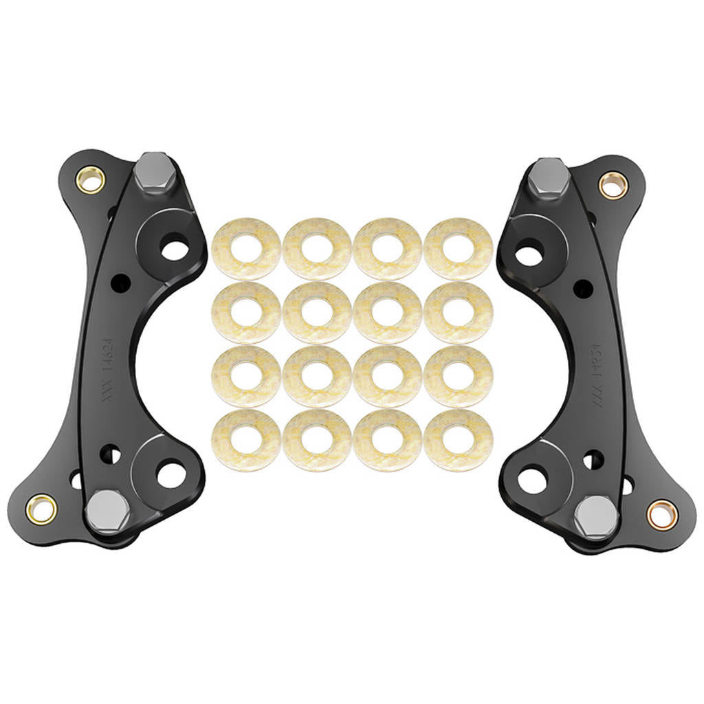 WILWOOD 249-14619/20 Bracket Kit,Caliper,Fdl,11.00 Rotor,Pro Spindle,Rotated Photo-0