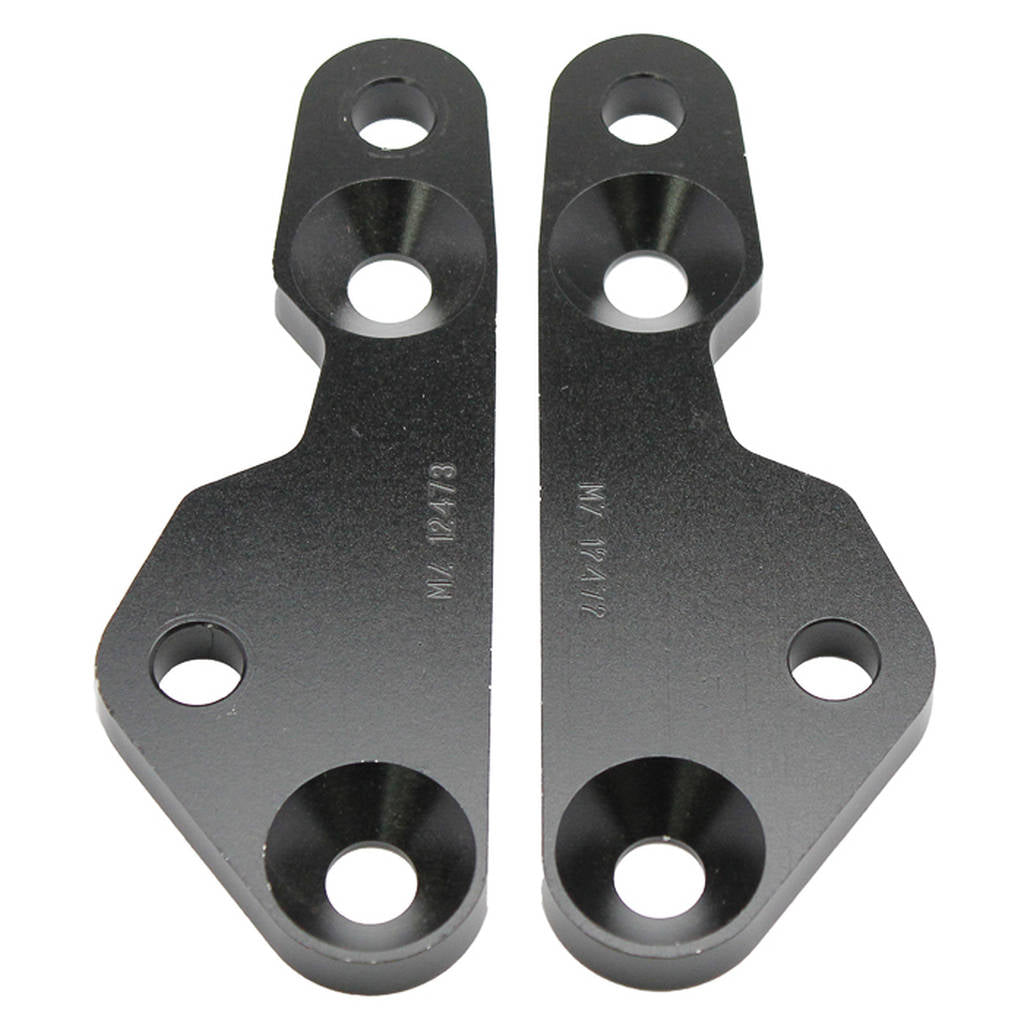 WILWOOD 249-12472/73 Bracket,Caliper/Spindle Mt,Mustang Gt 05-12,12.88 Rotor Photo-0