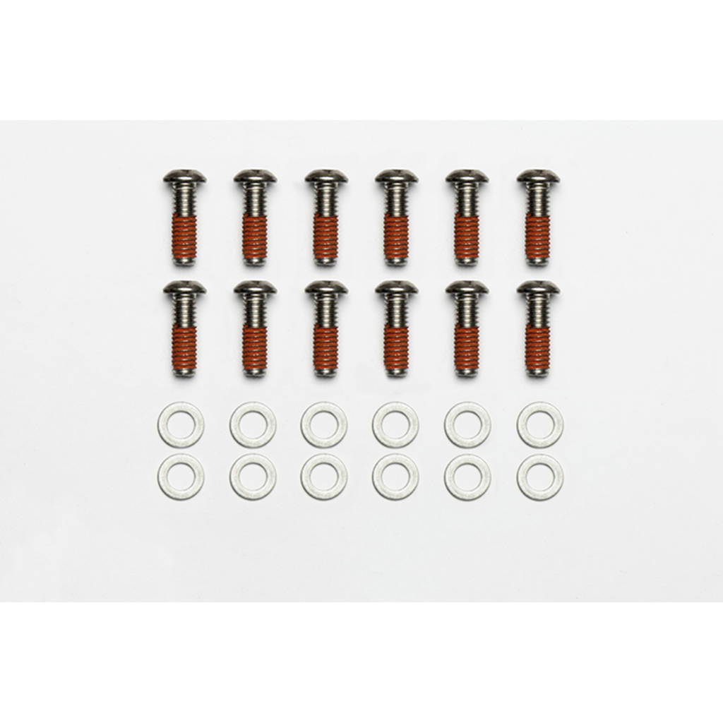 WILWOOD 230-14081 Bolt Kit,Hat/Rotor,5/16-18x1.00 Bhcs Torx,Cres,Washers,12 Pack Photo-0