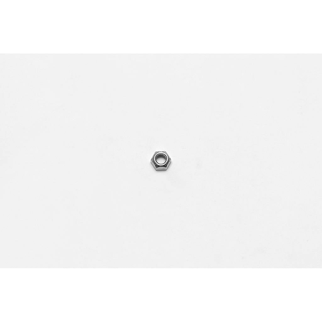 WILWOOD 230-0540 Nut,5/16-24,Hex,Locking,Top-Crimp,Clear Zinc Photo-0