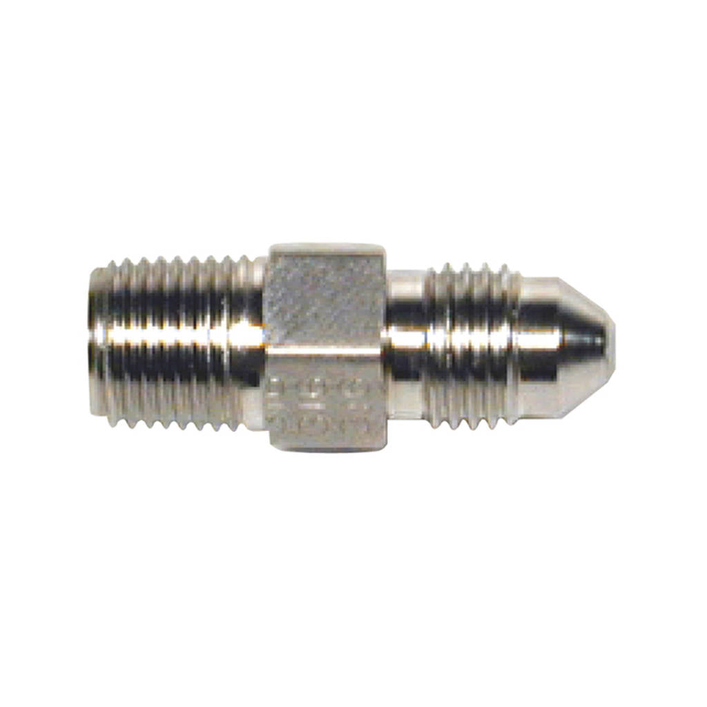 WILWOOD 220-6956 Fitting,Inlet,Straight,-3 To 1/8-27 Npt Steel,Zinc Photo-0