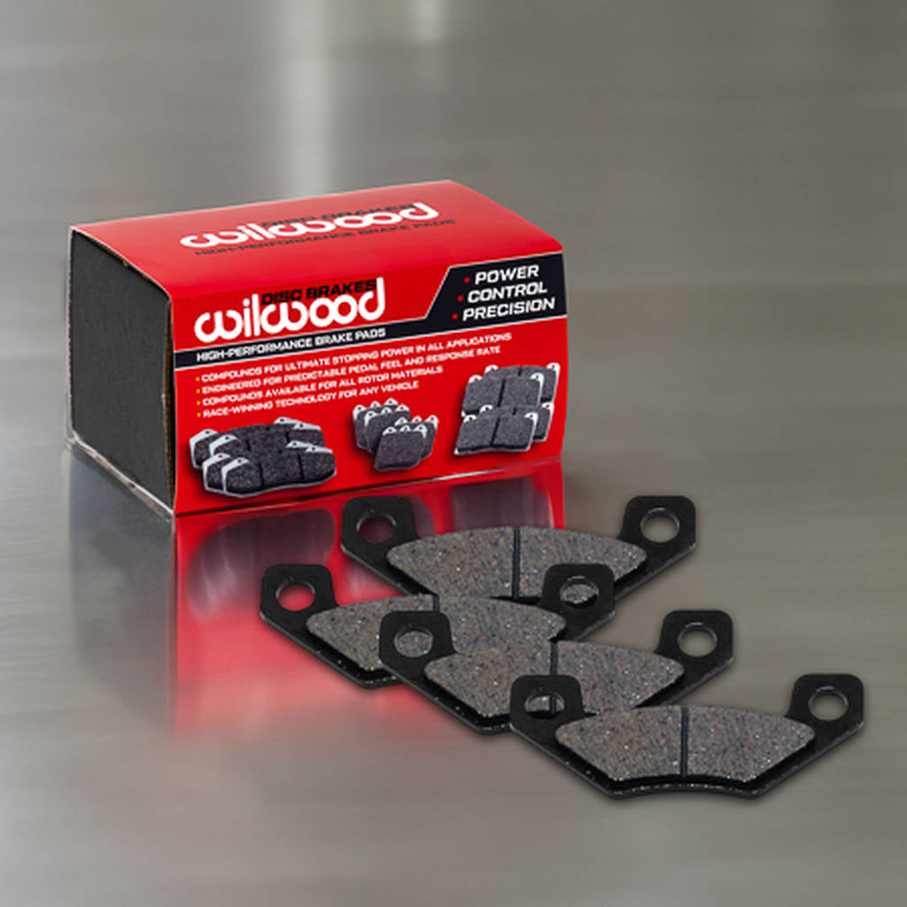 WILWOOD 150-7646K Pad,6407sm,Sc1/2,W/Shim,.120 Thk,Axle Set Photo-1