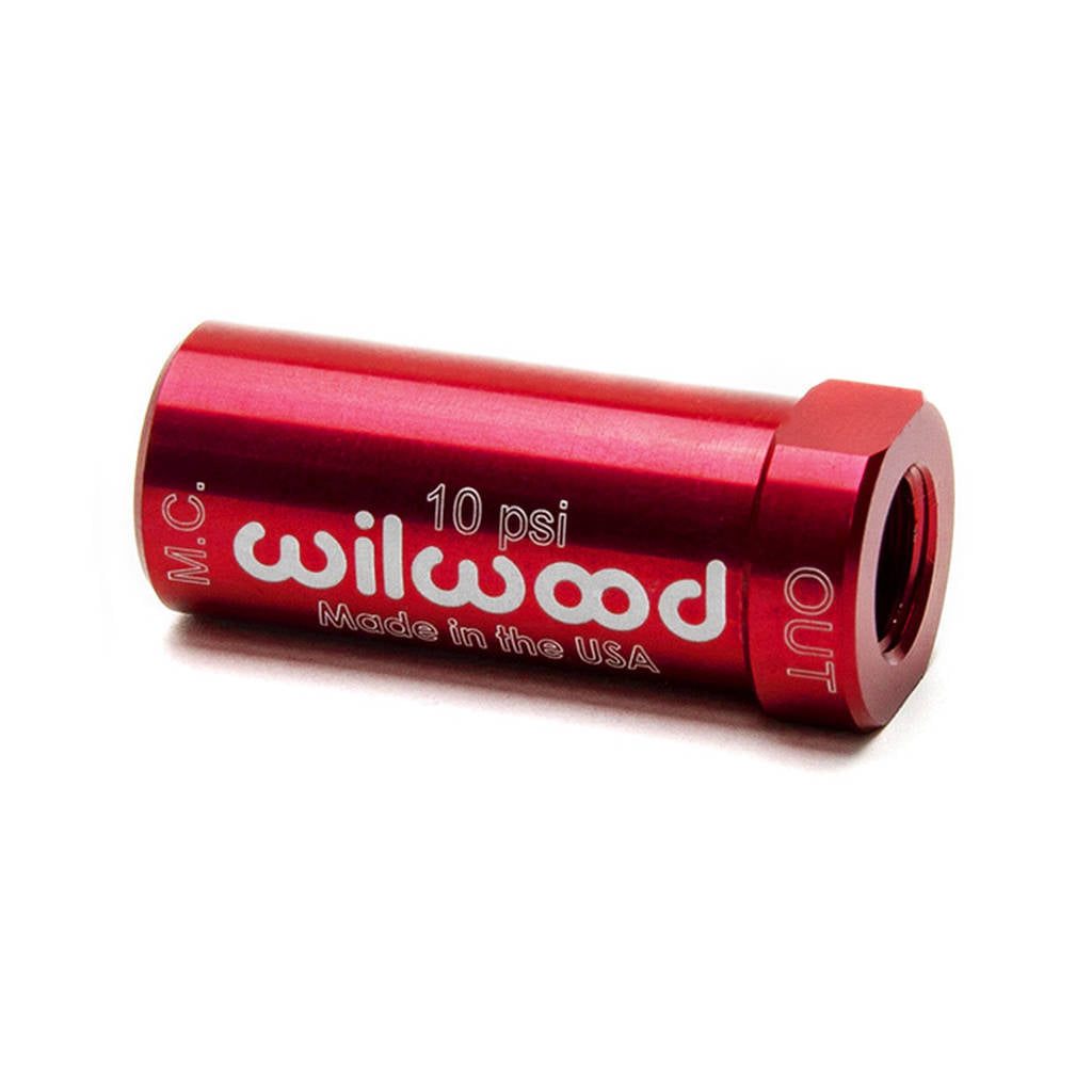 WILWOOD 260-13707 Rpv,10lb.,Inline,Red Photo-0