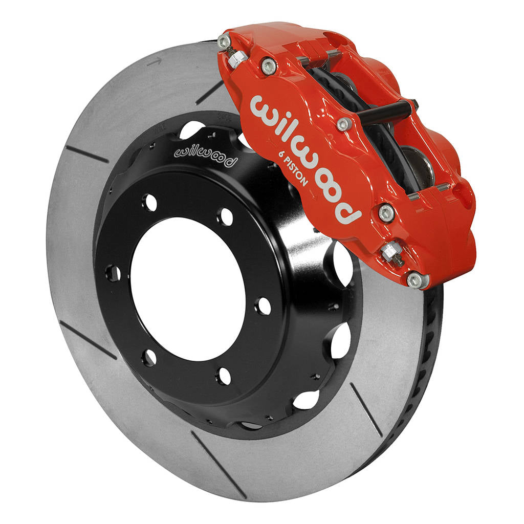 WILWOOD 140-14578-R Kit,Front,Tacoma,05-15,Fnsl6r,14.00 Rotor,Red,W/Lines Photo-0