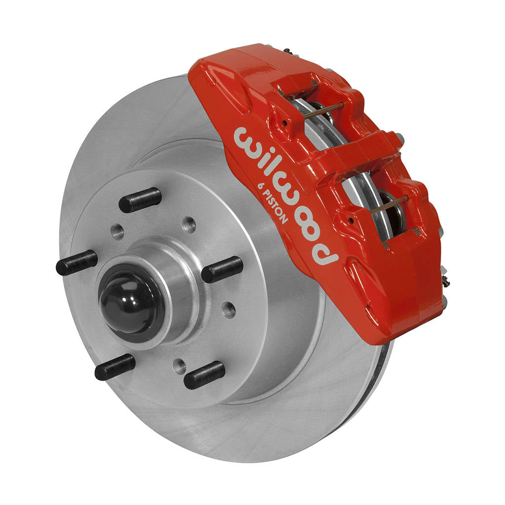 WILWOOD 140-14614-R Kit,Front,68-72 Ford F100 Truck,Dp6 11.75 Rotor,Red Photo-0
