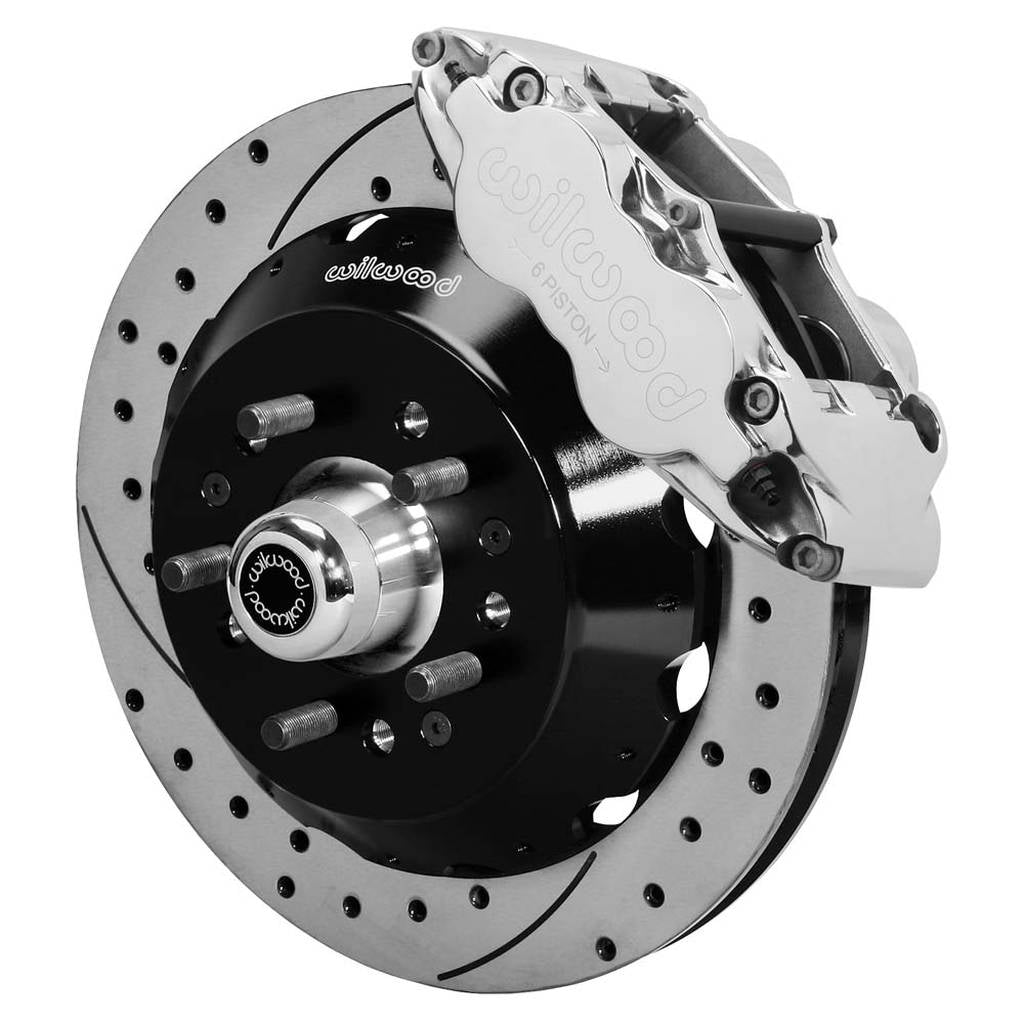 WILWOOD 140-13225-DP Kit,Front,Fnsl6r,Tci,14.00x1.10,Srp Polished Photo-0