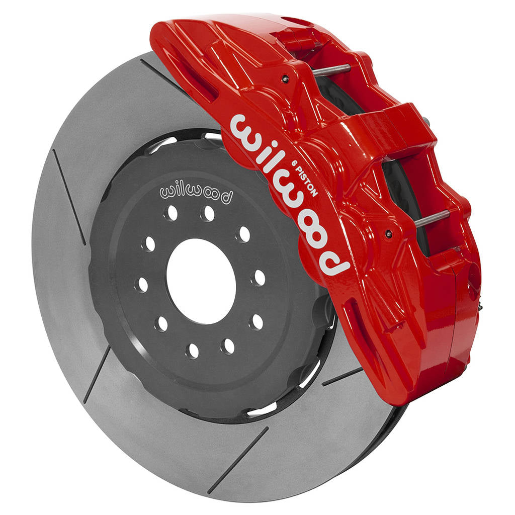 WILWOOD 140-15311-R Kit,Front,Vette,97-13,Sx6r,Lug Drive 15.00 Rotor,Red Photo-0