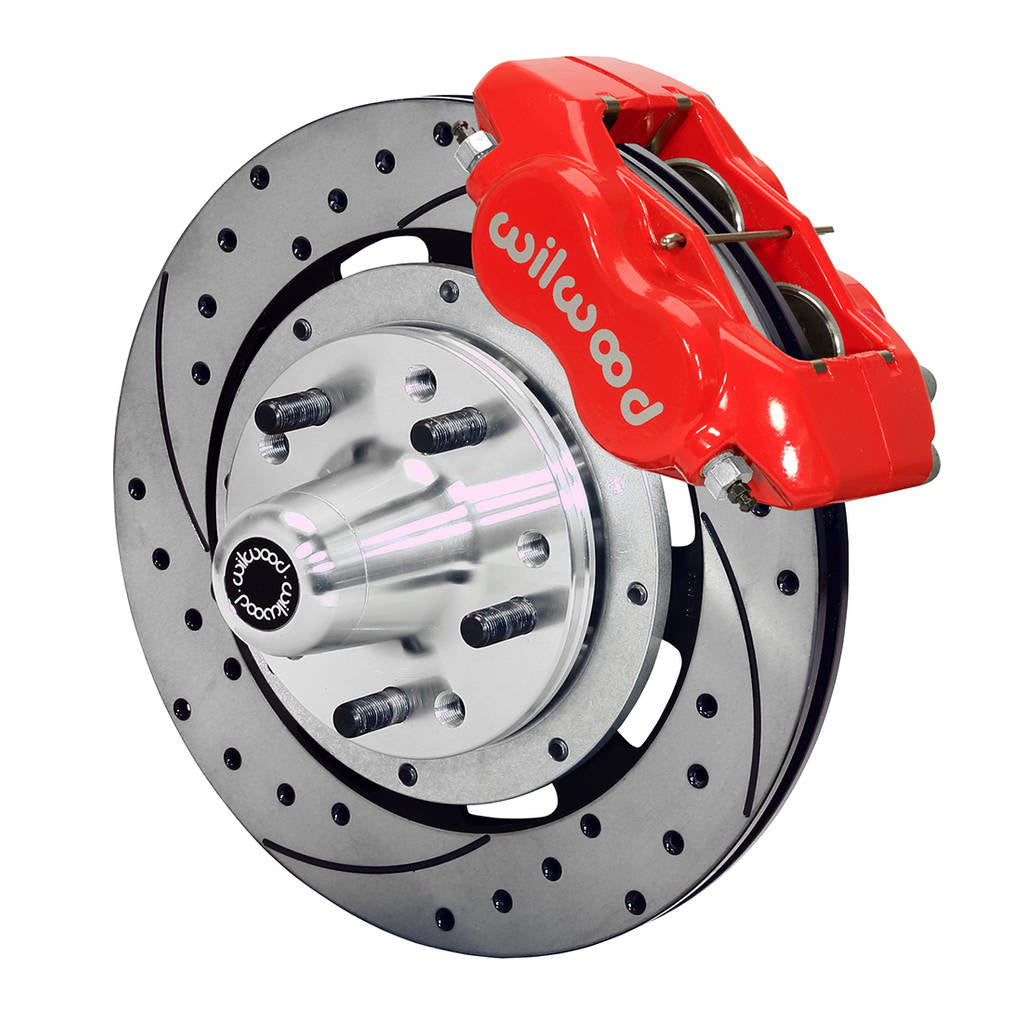 WILWOOD 140-15197-DR Kit,Front,Mopar,C-Body,Drum,Fdli,12.19 Srp,Red Photo-0