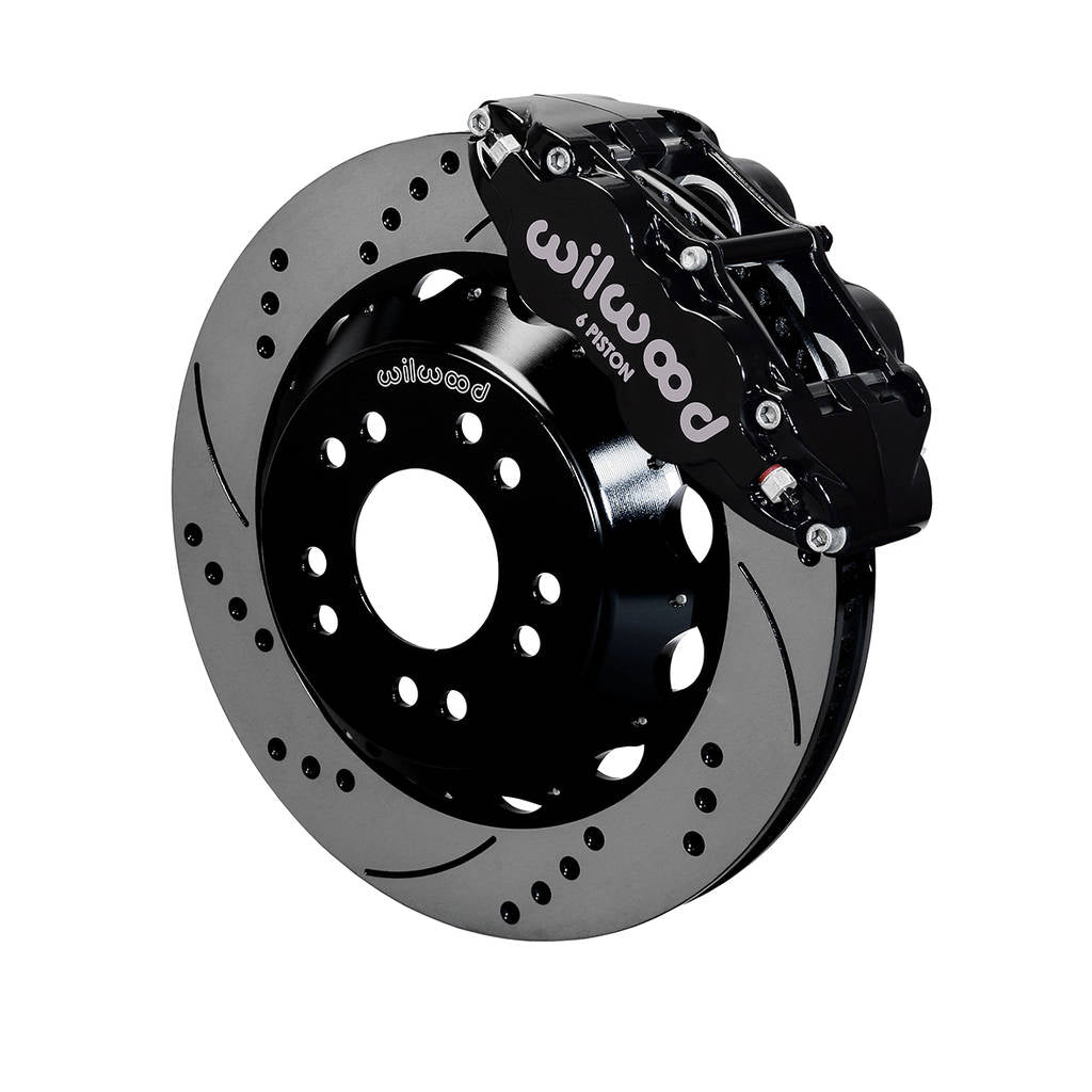 WILWOOD 140-15304-D Kit,Front,Wwe C10 Alum Pro Spindle Fnsl6r,14.00 Rotor,Srp Photo-0