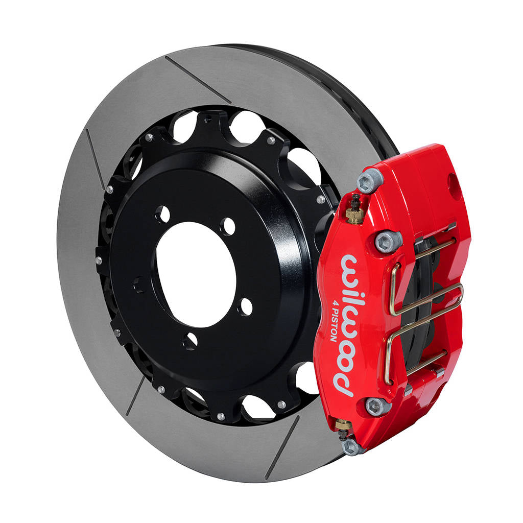 WILWOOD 140-13013-R Kit,Rear,Subaru Wrx 06-07,Dpr13-Ds 12.88x1.10,Rear Mt,Gt,Red,W/Lines Photo-0