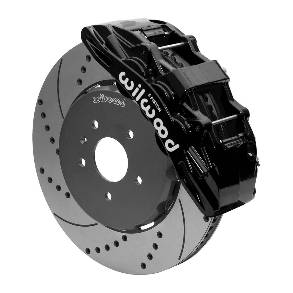 WILWOOD 140-15743-D Kit,Front,C7 Corvette,2014-Up,Sx6r,Lug Drive,15.00 Rotor,Srp,W/Lines Photo-1