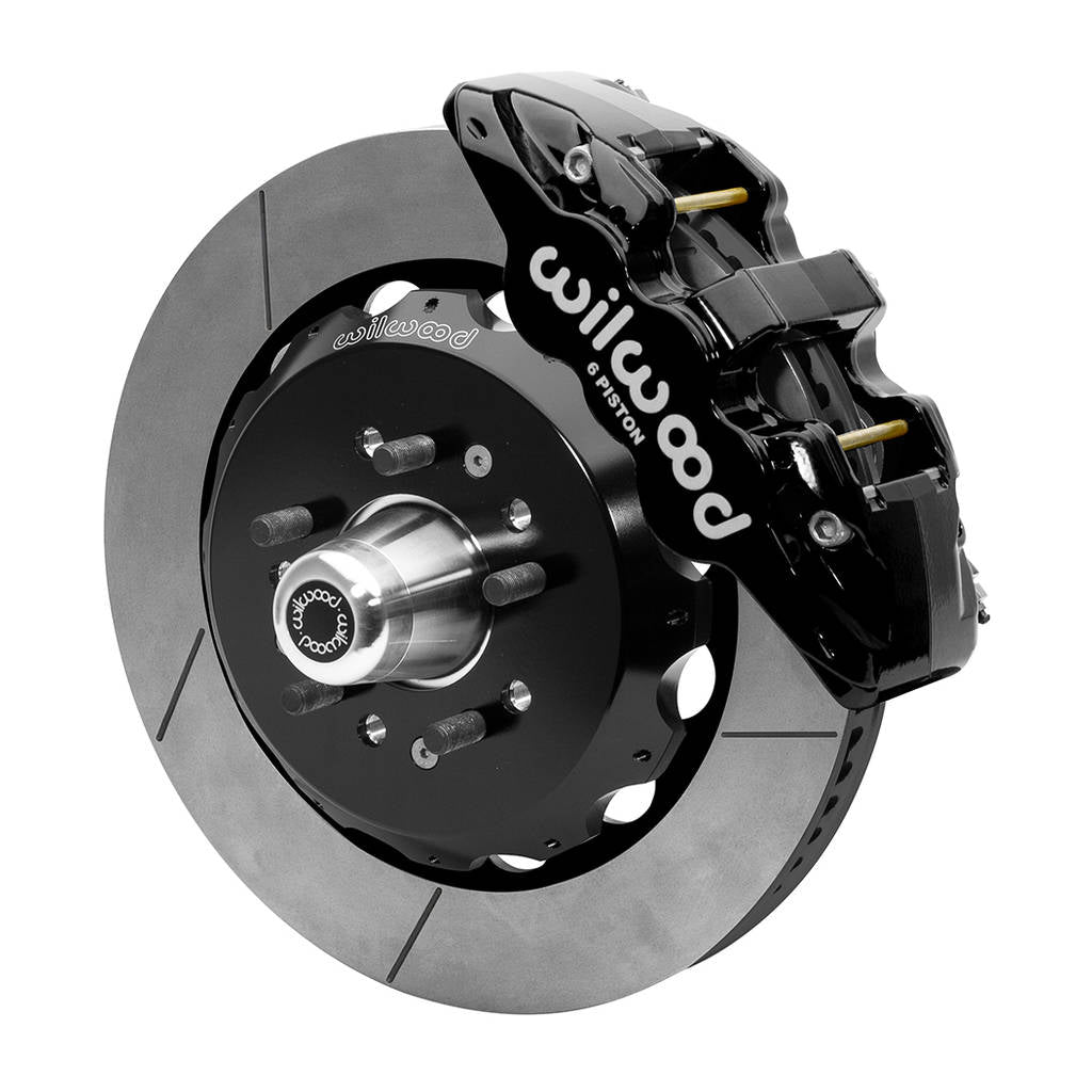 WILWOOD 140-15558 Kit,Front,55-57 Chevy,Cpp 2in. Drop Spindle,Aero,14.00 Rotor Photo-0