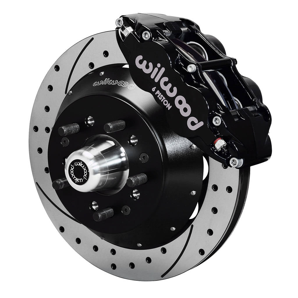 WILWOOD 140-15410-D Kit,Front,Wwe Pro Spindle,Fnsl6r-Ds 14.00 Rotor,Drilled Photo-0