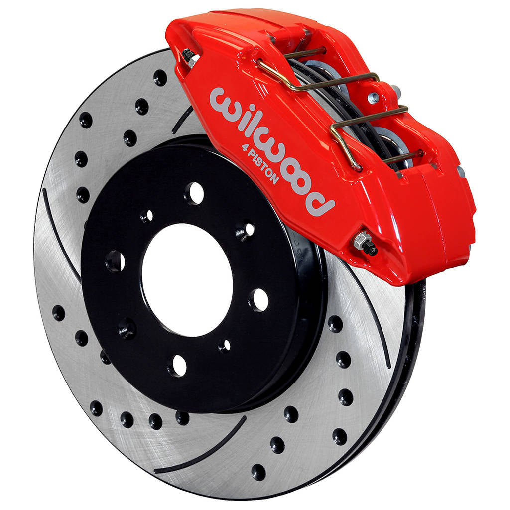 WILWOOD 140-12996-DR Kit,Front,Honda/Acura,Dpha,Srp,Red Photo-0
