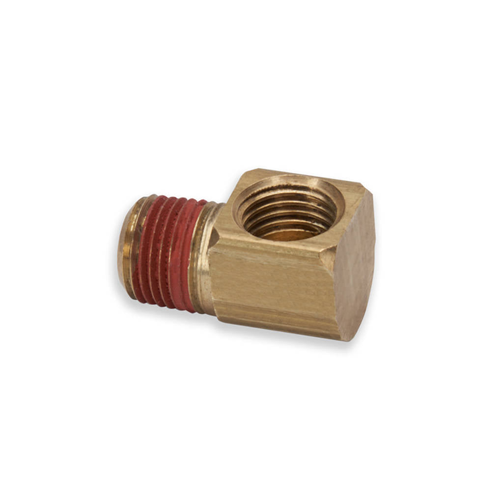 WILWOOD 220-4669 Fitting,Tube Adapter,Elbow,1/8-27 Npt 3/8-24 If,Loctite 516 Photo-0