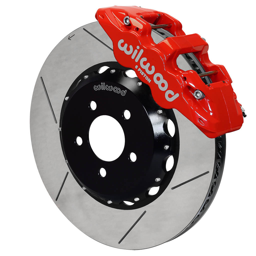 WILWOOD 140-14289-R Kit,Front,16-19 Camaro,Aero6,15.00 Rotor Red,W/Lines Photo-0