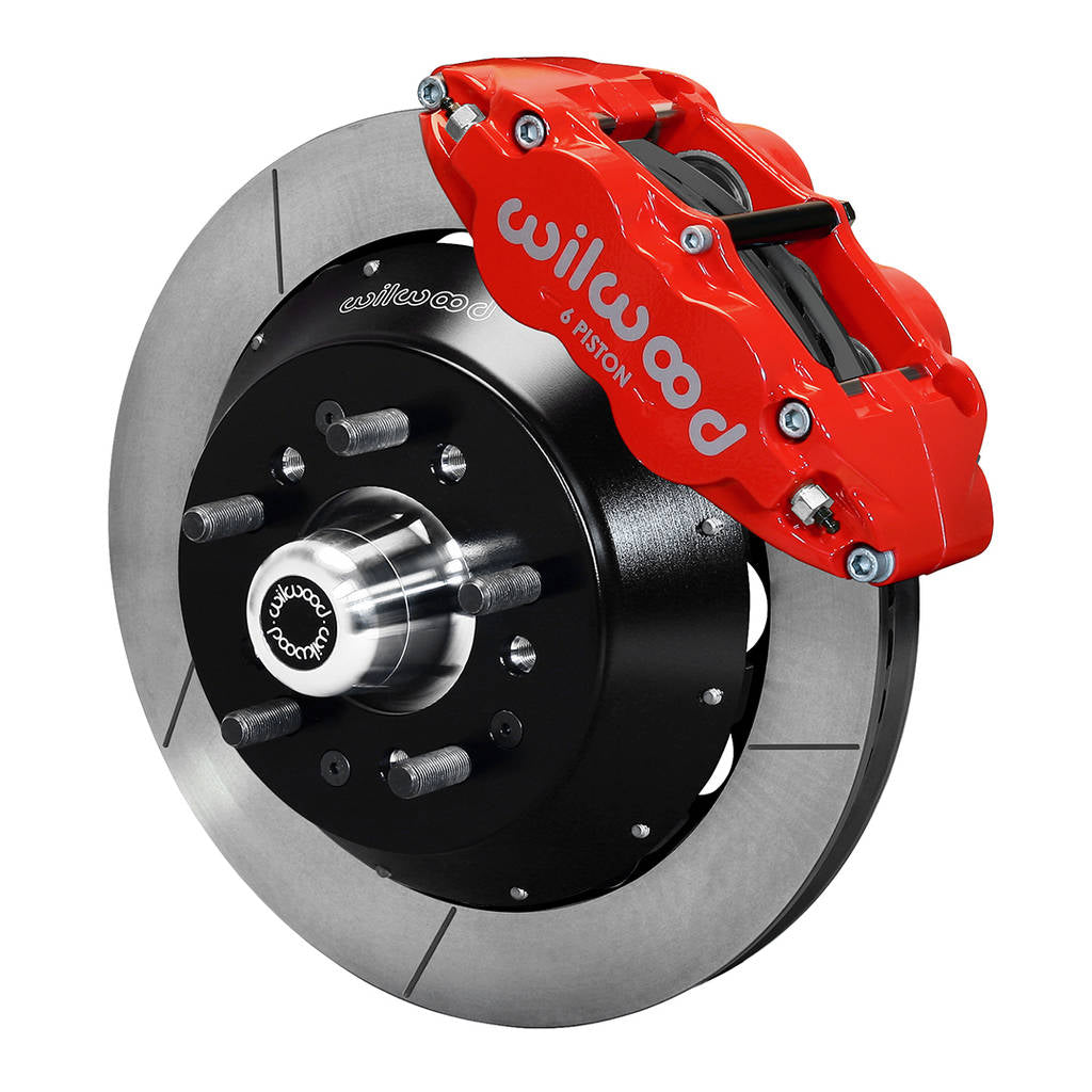 WILWOOD 140-15409-R Kit,Front,Camaro/Nova,67-72,Fnsl6r-Ds 14.00 Rotor,Red Photo-0