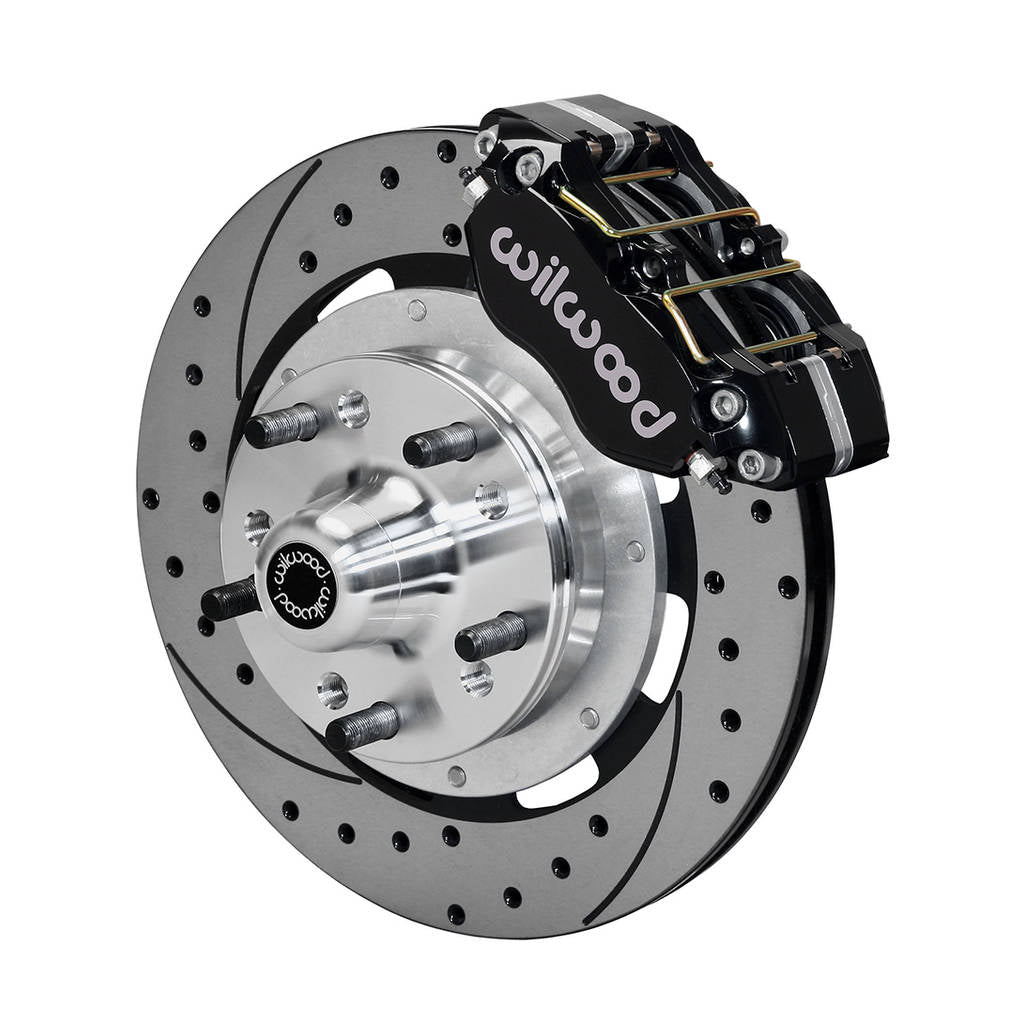 WILWOOD 140-13203-D Kit,Front,Camaro,67-69,Dp-Db,12.19 Rotor,Vented,Drilled,Black Photo-0