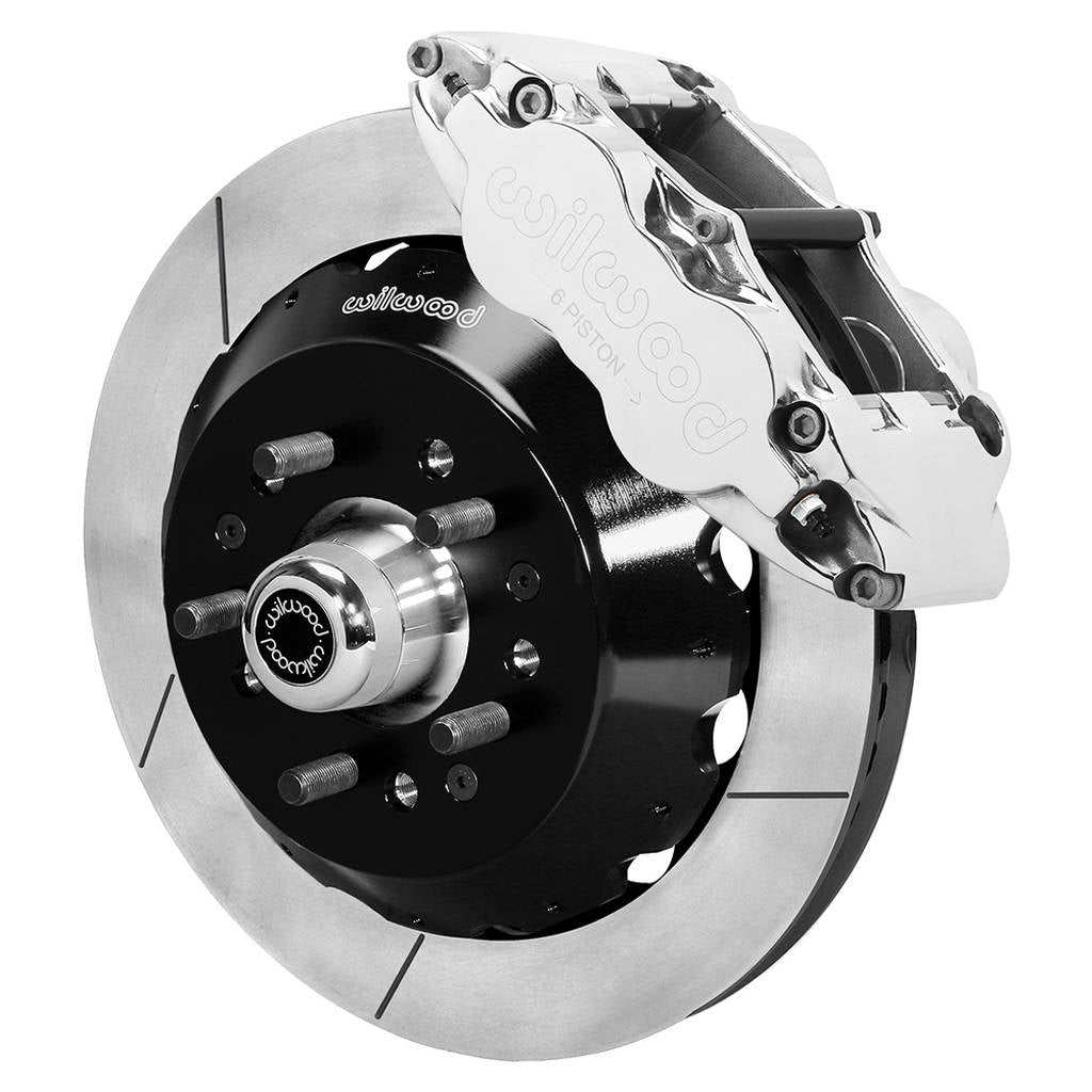 WILWOOD 140-13225-P Kit,Front,Fnsl6r,Tci,14.00x1.10,Gt Polished Photo-0