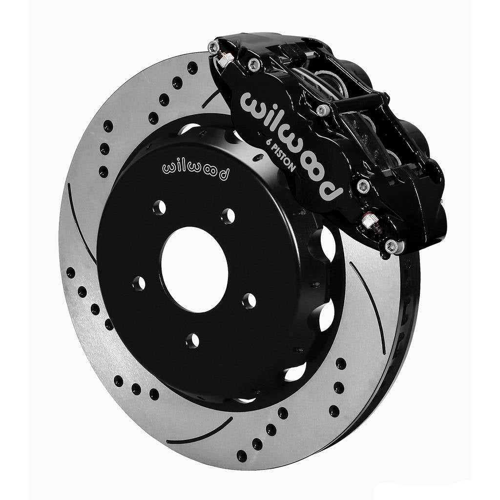 WILWOOD 140-15408-D Kit,Front,Gto,2004-2006,Fnsl6r-Ds,14.00 Rotor,Drilled,W/Lines Photo-0