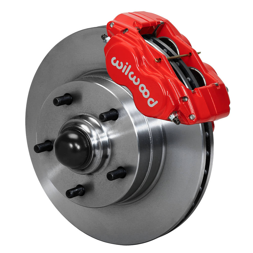 WILWOOD 140-15272-R Kit,Front,Camaro,67-69,Nova,64-72,11.00 Hub/Rotor,Red,W/Lines Photo-0