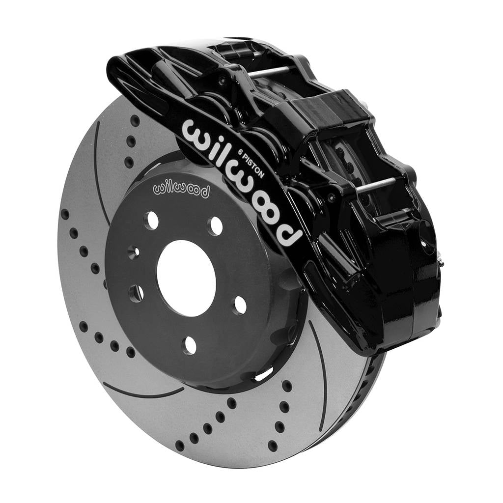 WILWOOD 140-15425-D Kit,Front,10-15 Camaro,Sx6r,Lug Drive 14.00 Rotor,Drilled,W/Lines Photo-0