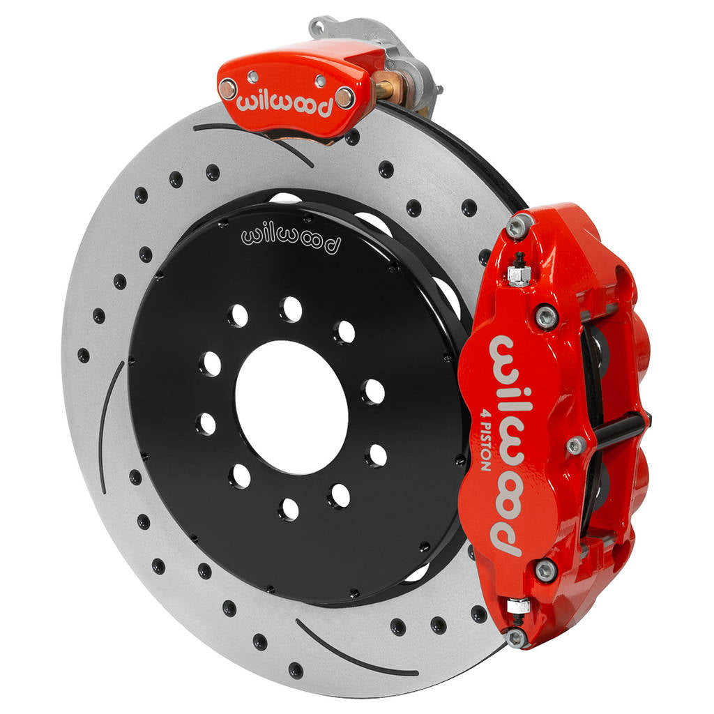 WILWOOD 140-15348-DR Kit,Rear,Dse,Vette 63-79,Fnsl4r/Mc4 14.00x.81,Srp,Red Photo-0