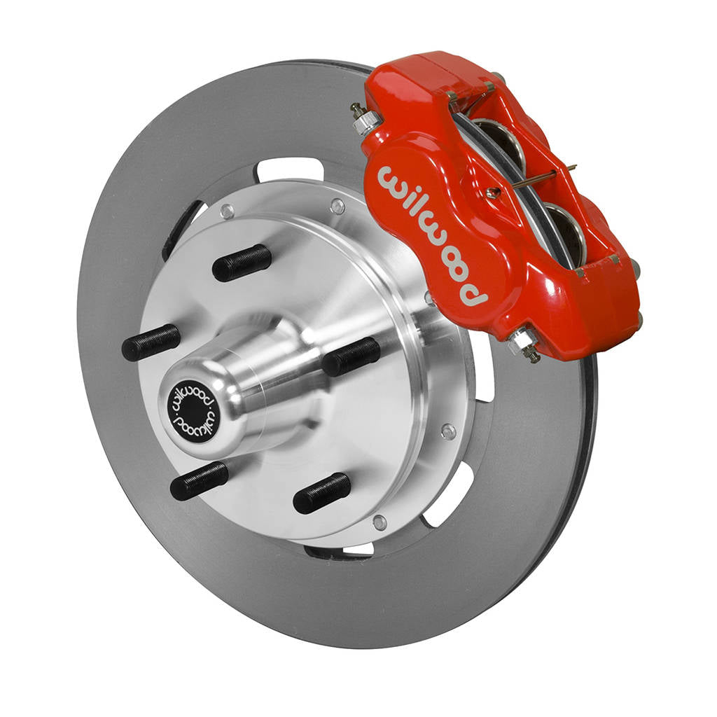 WILWOOD 140-14530-R Kit,Front,Pinto/Mustang Ii,74-78,Fdli 5x5.00 Hub,12.19 Rotor,Red Photo-0