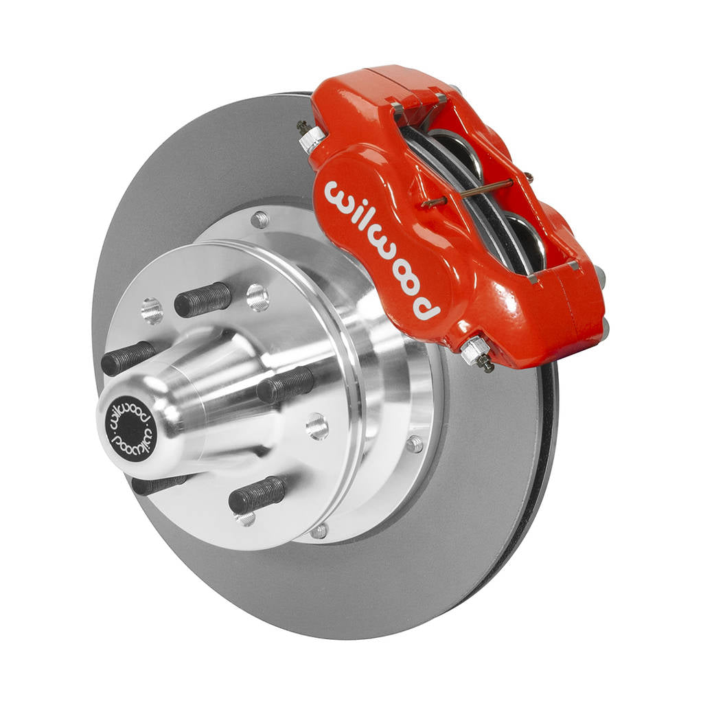 WILWOOD 140-15465-R Kit,Front,Cdp,A,B,E,F,J Body 73-83,Disc Fdli,11.00 Rotor,Red Photo-0