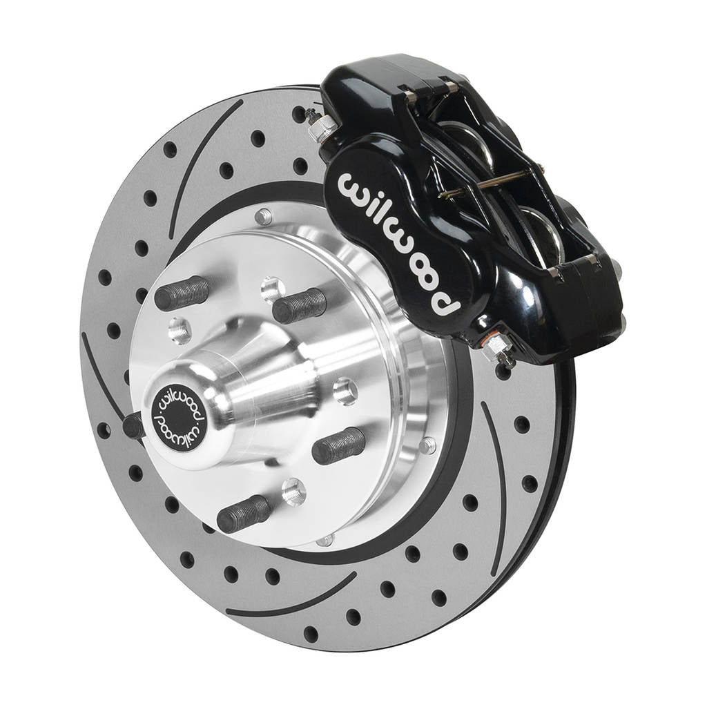 WILWOOD 140-15459-D Kit,Front,65-72 Dart/Duster,Disc Spindle 5x4.00 Bc,Fdli,11.00 Rotor,Srp Photo-0