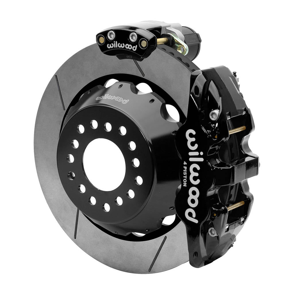WILWOOD 140-15846 Kit,Rear,Epb,Aero4,Big Ford,New Style 2.50 Offset,14.00 Rotor Photo-1
