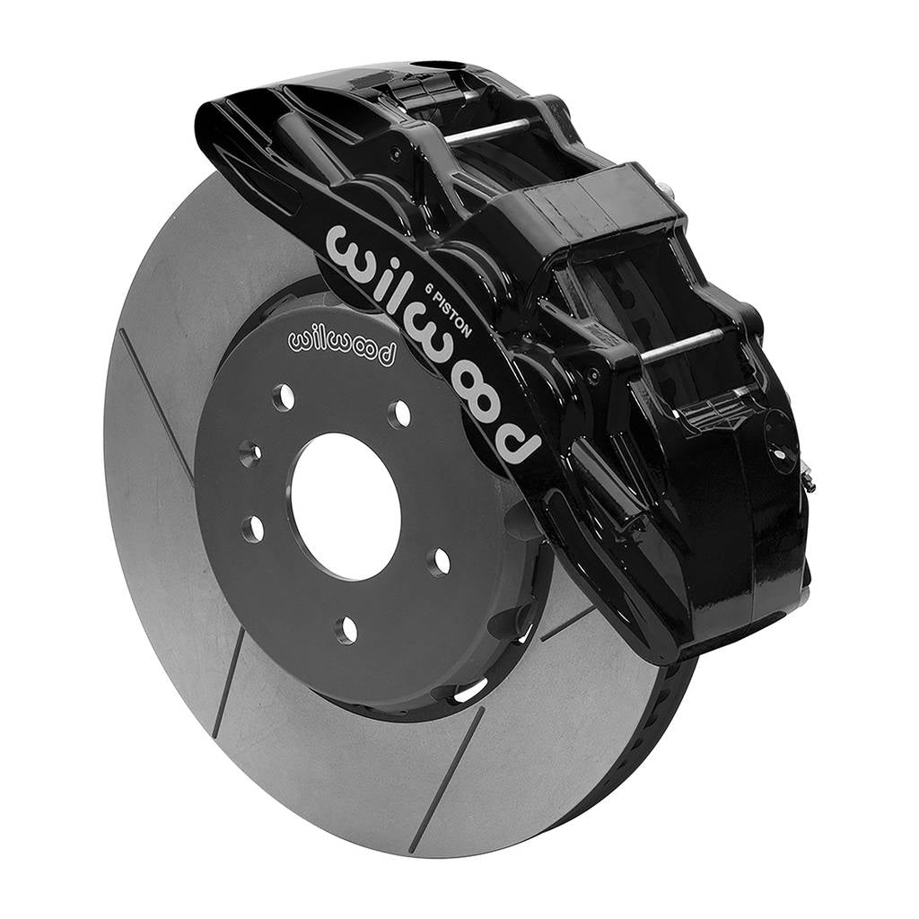 WILWOOD 140-15722 Kit,Front,C7 Corvette,2014-Up,Sx6r,Lug Drive,14.00 Rotor,W/Lines Photo-1