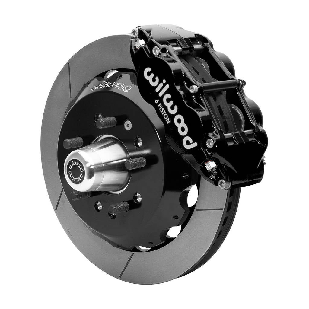 WILWOOD 140-15552 Kit,Front,55-57 Chevy,Cpp 2in. Drop Spindle,Fnsl6r,12.88 Rotor Photo-0