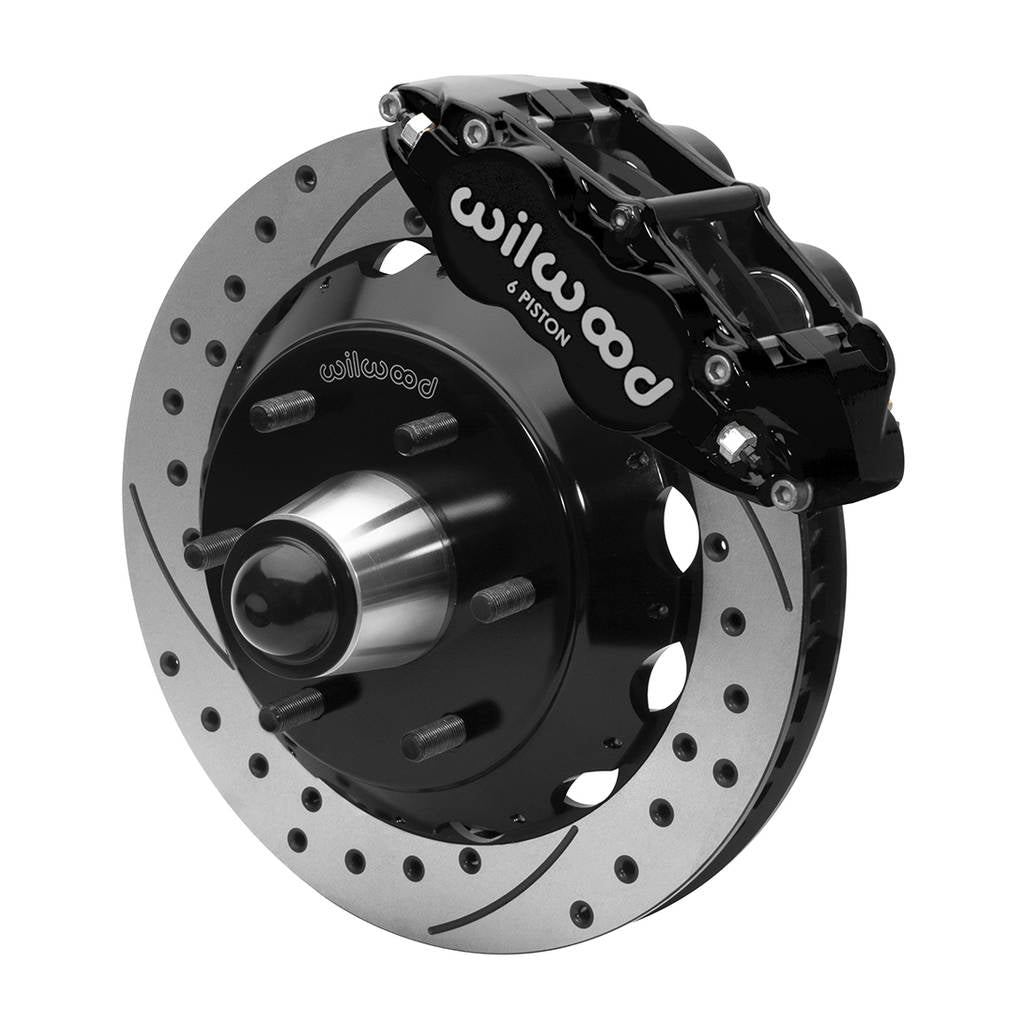 WILWOOD 140-15945-D Kit,Front,Fnsl6r,Wwe 63-87 C10 Iron Pro Spindle,13.06 Rotor,6 Lug,Srp Photo-0