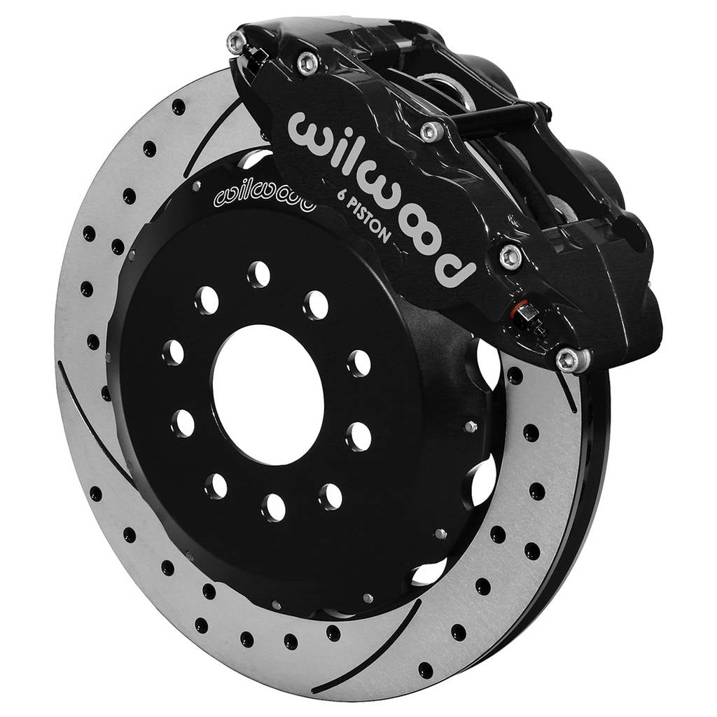 WILWOOD 140-8337-D Kit,Front,C4 Vette,88-96,13.00 Rotor,Perf Drilled Photo-0