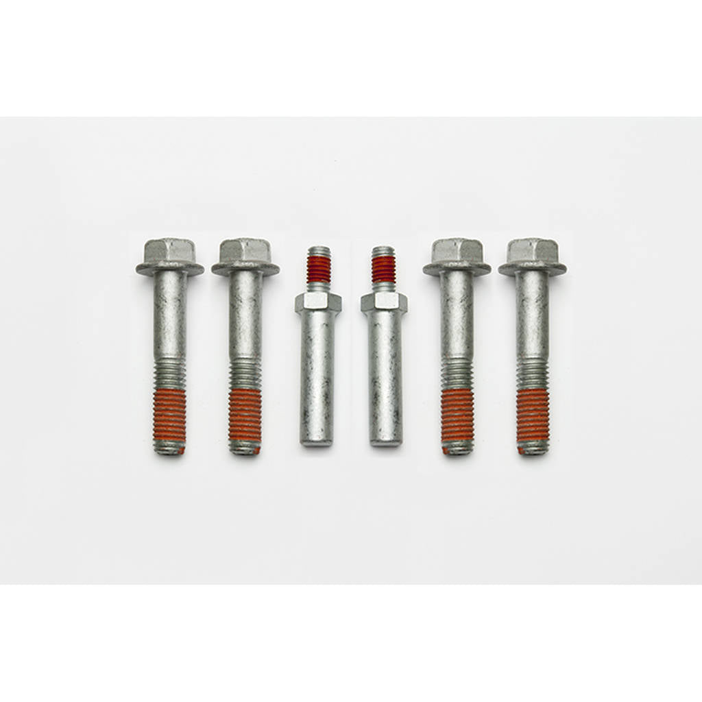 WILWOOD 230-14198 Bolt Kit,1/2-13x2.75 Lg,Hfcs,Silver Epoxy 1193-S,4pk W/Steering Stop Photo-0