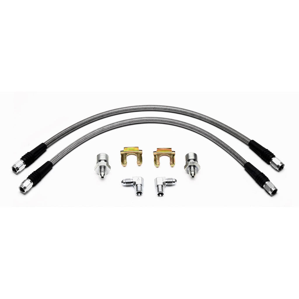 WILWOOD 220-7699 Flexline Kit,16in.,Universal,3/8-24 To 90 Deg Photo-0