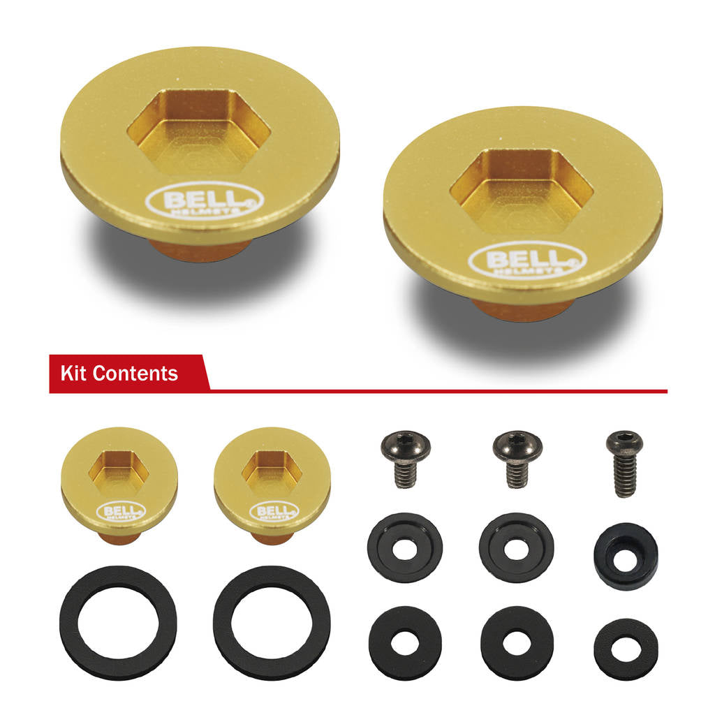 BELL 2020005 SV (SE03/SE05) Pivot kit & Screws, gold Photo-2
