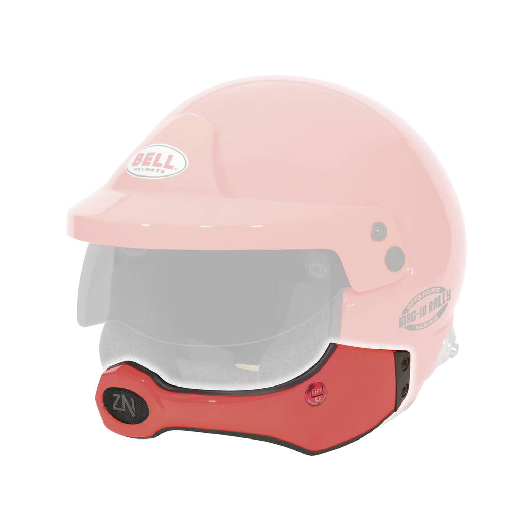 BELL 2081802 Half chin bar kit for MAG-10 helmet, glossy carbon Photo-2